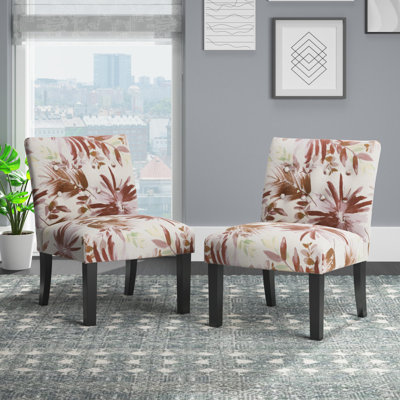 Fauteuil de chambre en polyester touffeté de 55,88 cm de large Scolle