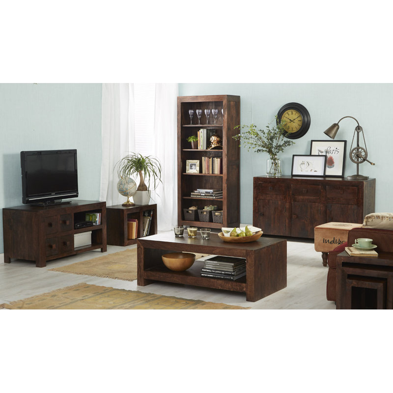 Rosscott Solid Wood Accent Stool