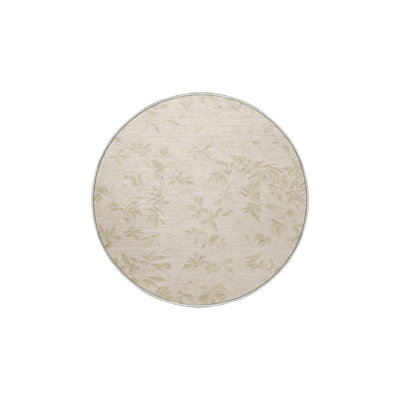 Silky Soft Plush Beige Area Rug
