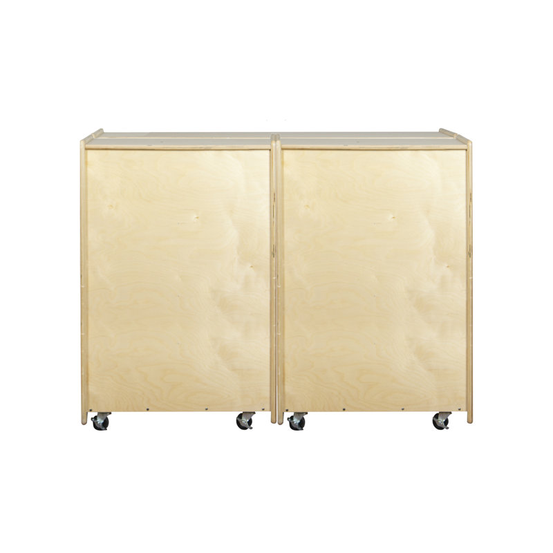 Tray Tri-Fold Storage with (25) Translucent Trays, Yes, Assorted