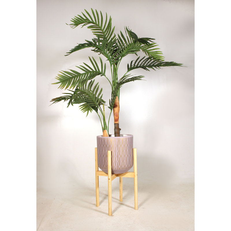 North Handmade Pot Planter, Beech Natural