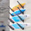 Surfboard Wall Mount 4 Tiers Horizontal Surfboard Rack for Storage Display