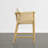 Upholstered Counter Stools with Hand-Woven Rope Arms-773685074