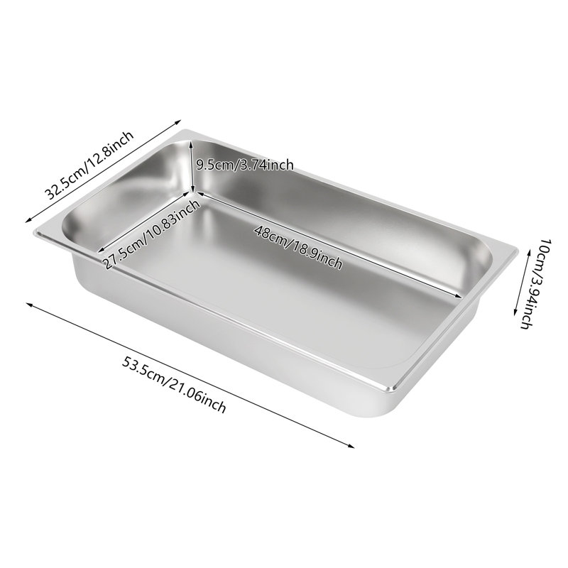 Casseroles de 4 po en acier inoxydable avec couvercle