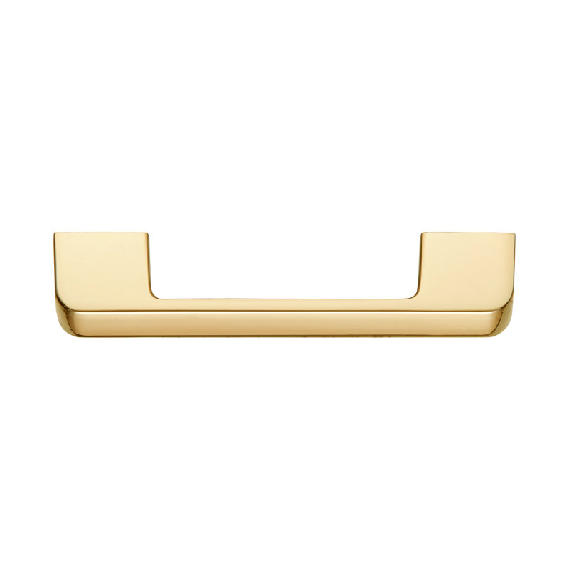 3.75" Centre To Centre Bar Pull, Polished Gold