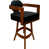 Black Vinyl Seat/ Gold Frame