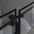  56''-60'' W x 72'' H Sliding Framed Shower Door