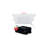 5'' LED Fire Rated & Certified Square Ultra Slim Downlight - Selectable Color, Dimmable 1200 Lumens 