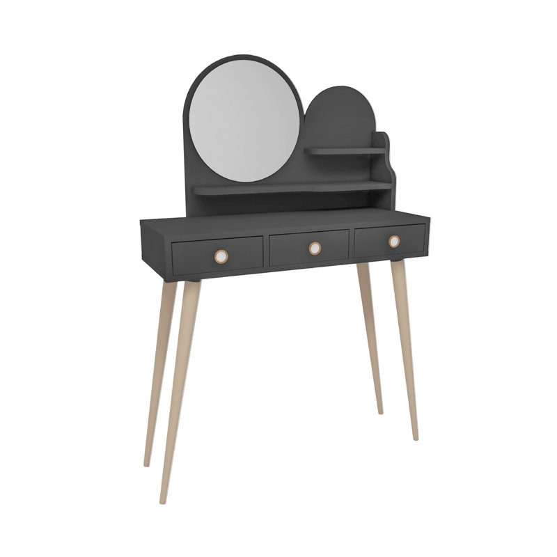 Table de maquillage, Gris