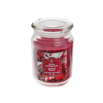 Bougie parfumée à la grenade festive