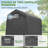 6FT*7FT Outdoor Storage Shelter Shed - Heavy Duty Storage Tent with Roll-up Ventilated Windows-114161941
