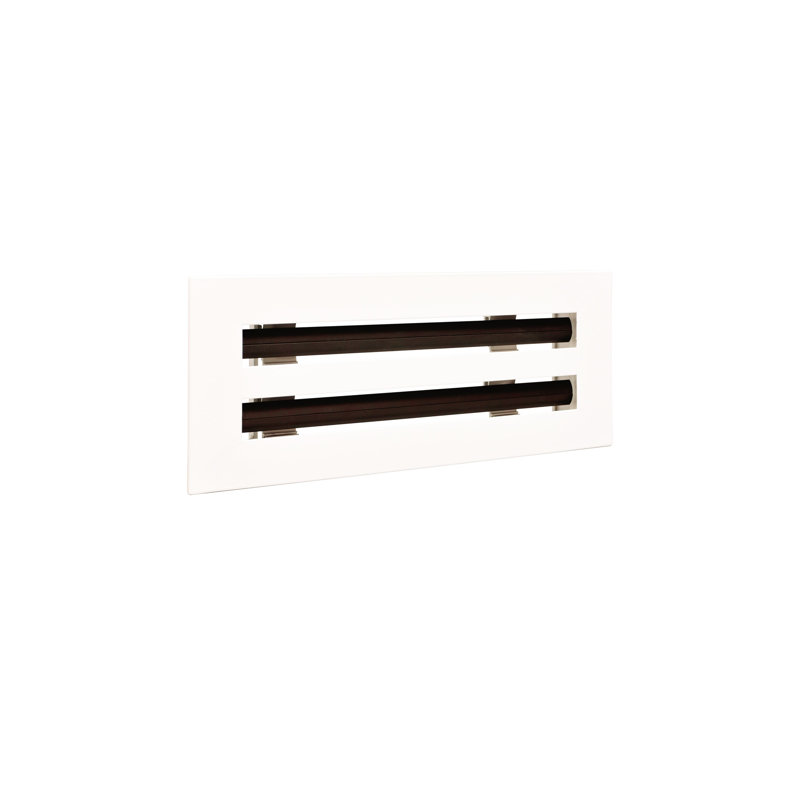 Diffuseur linéaire blanc mat 8 x 4 Flo Matrix