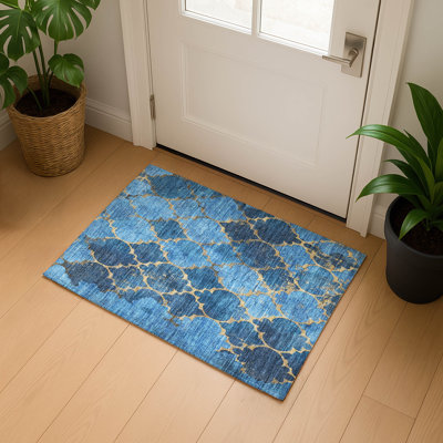 Tapis damassé de qualité supérieure lavable à la machine Otte AMF1784