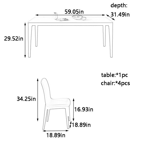 Dimensions du produit