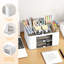Modern Plastic Desktop Storage Organiser with Drawers