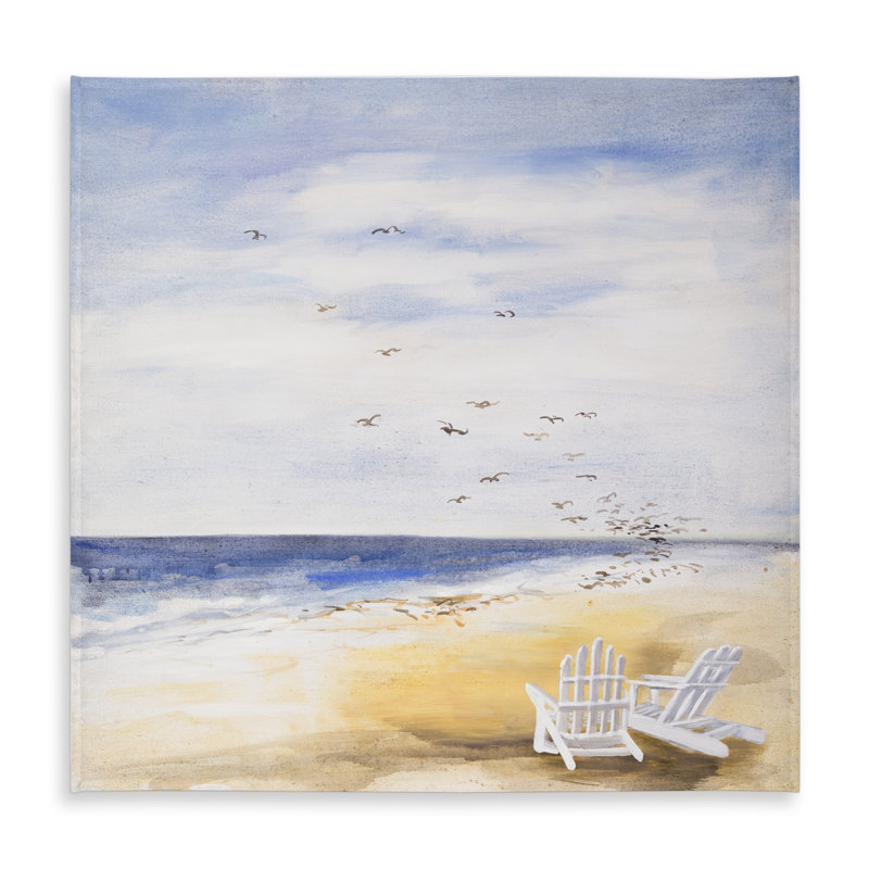 Day at the Beach Tablecloth | Indoor Outdoor Home Decor