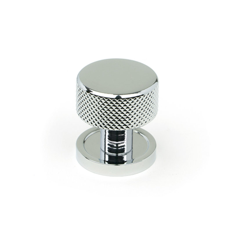 Round Knob, 2.5 cm, Polished Chrome