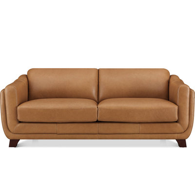 Nyx Top Grain Leather Sofa Couch