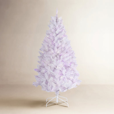Kaireece White 5' Pre-Lit Pine Christmas Tree