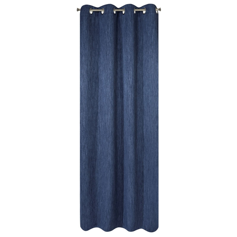 Haizlee Maximum Blackout Curtains Single Panel, Marine