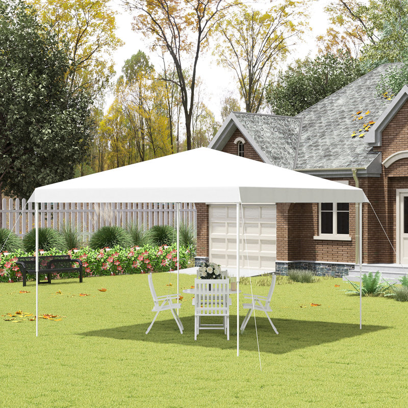 Tente Pop Up Canopy - Abri soleil instantané pour le plaisir en plein air Trois hauteurs réglables avec sac de transport à roulettes
