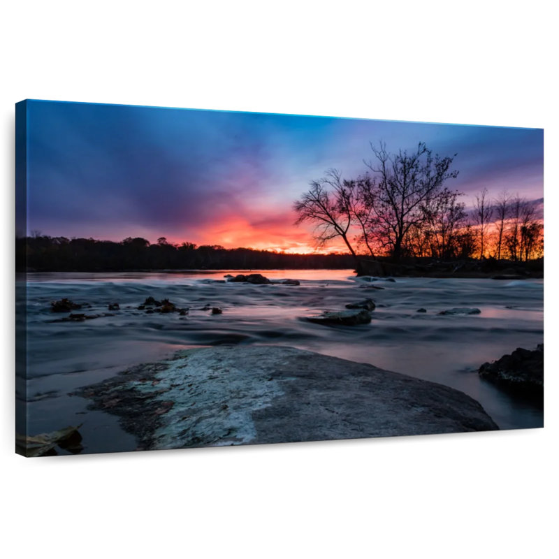 Alvord Sunset At Belle Isle, 8" H x 12" W