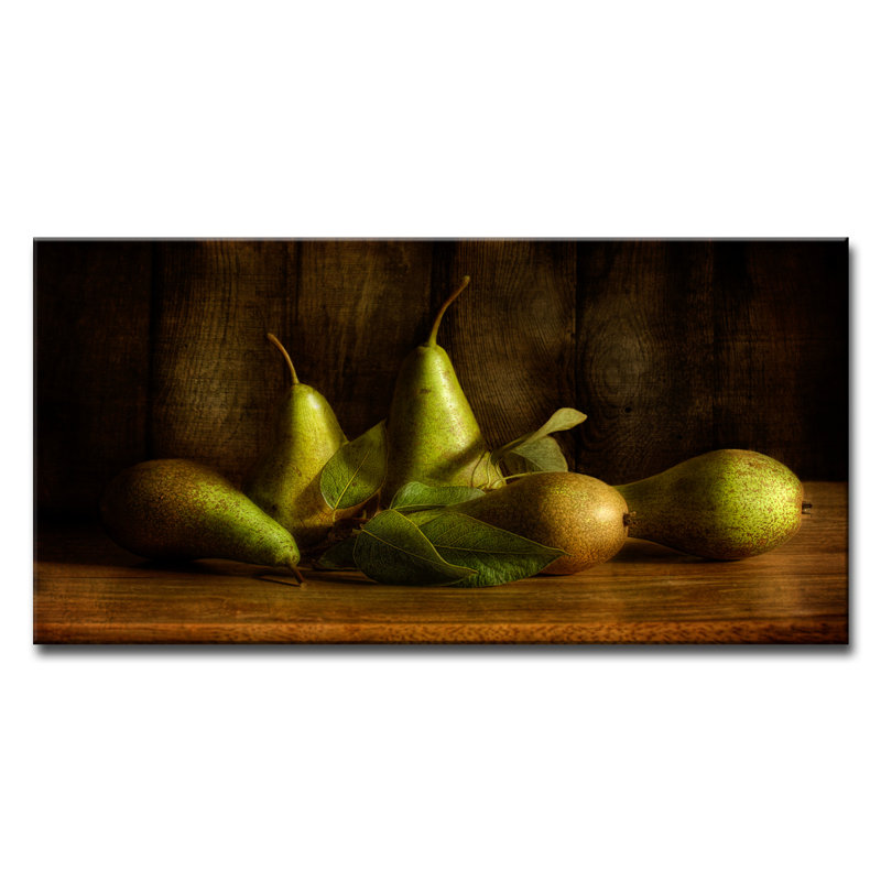 " Pears ", 12" H x 24" W x 1.5" D