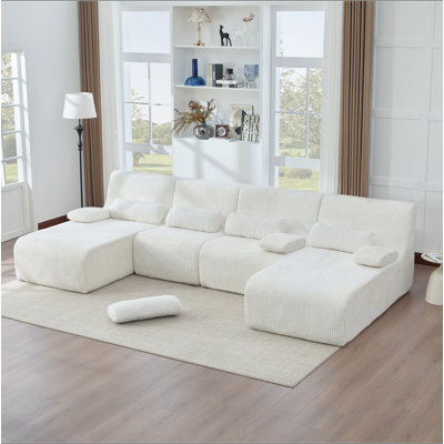Canapé surdimensionné de 132,2 po
