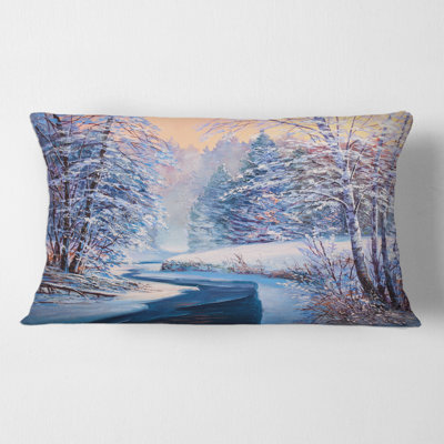 Housse de coussin rectangulaire et insert Pastel