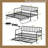 Twin Size Metal Daybed with Trundle, Sofa Bed Frame with Storage