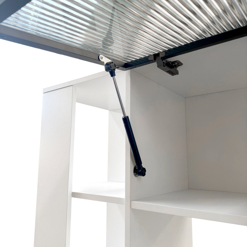 Armoire de rangement de 70,87 po de hauteur avec espace de rangement multifonctionnel