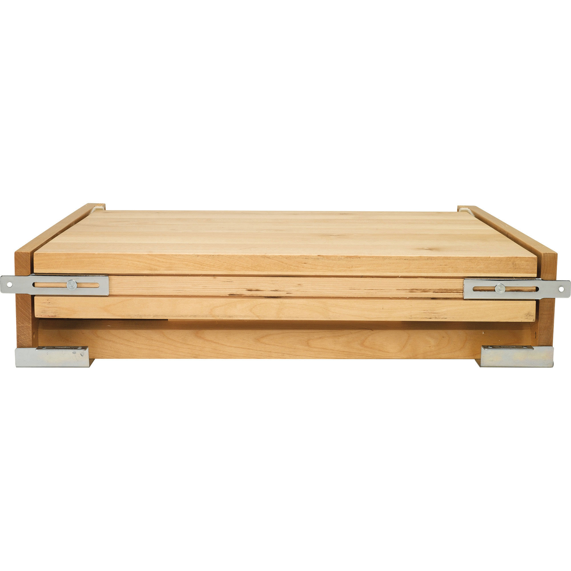 Replacement adjustable shelf - MAPLE PLYWOOD with a clear/natural finish,  custom front wood edge banding