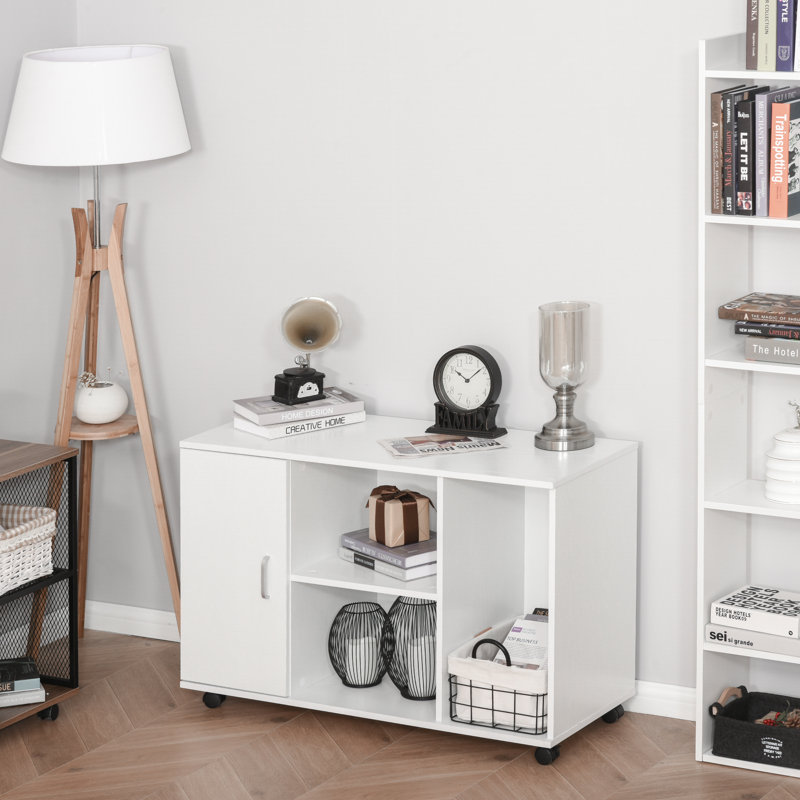 Armoire de rangement à 3 tablettes Subra, Blanc