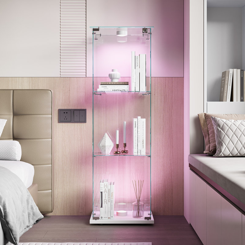 Display Cabinet, White
