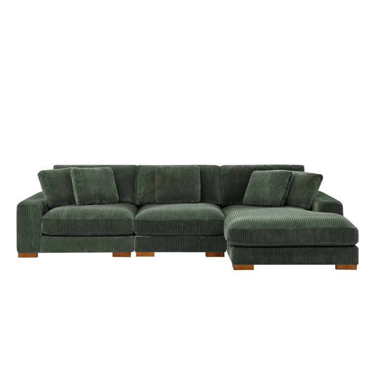 Gwendalynn 124.5" Wide Left Hand Facing Sofa and Chaise