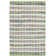 Tapis vert / gris / blanc en coton tissé à plat à la main Ingleside