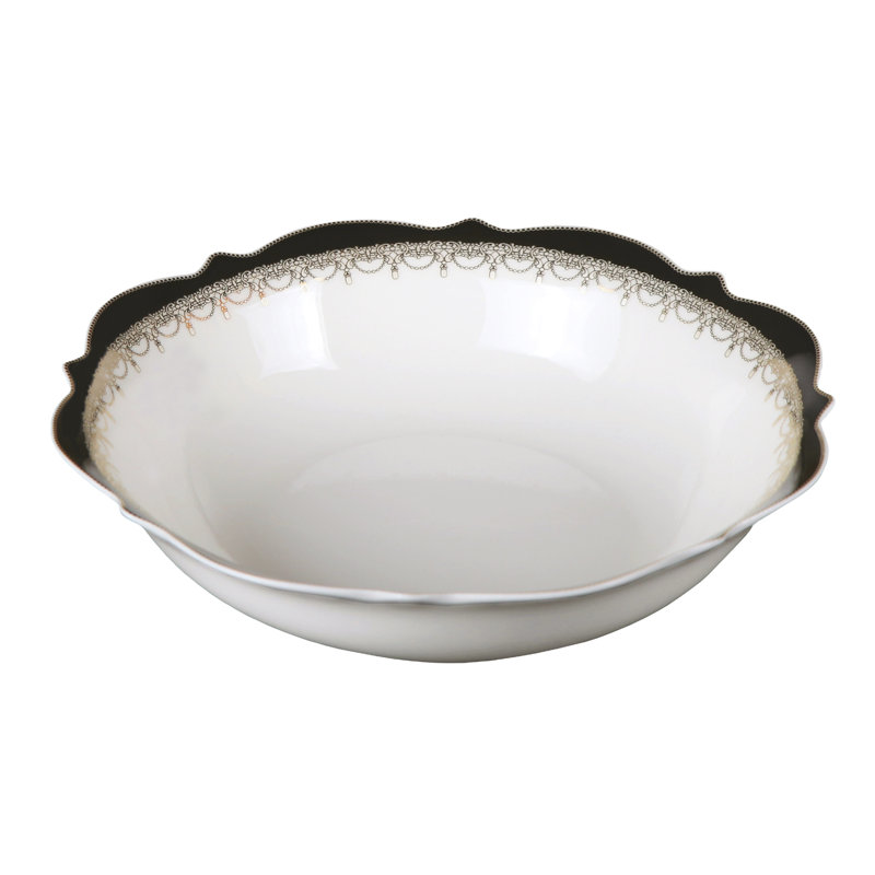 54 Piece Bone China Dinnerware Set - Service for 8