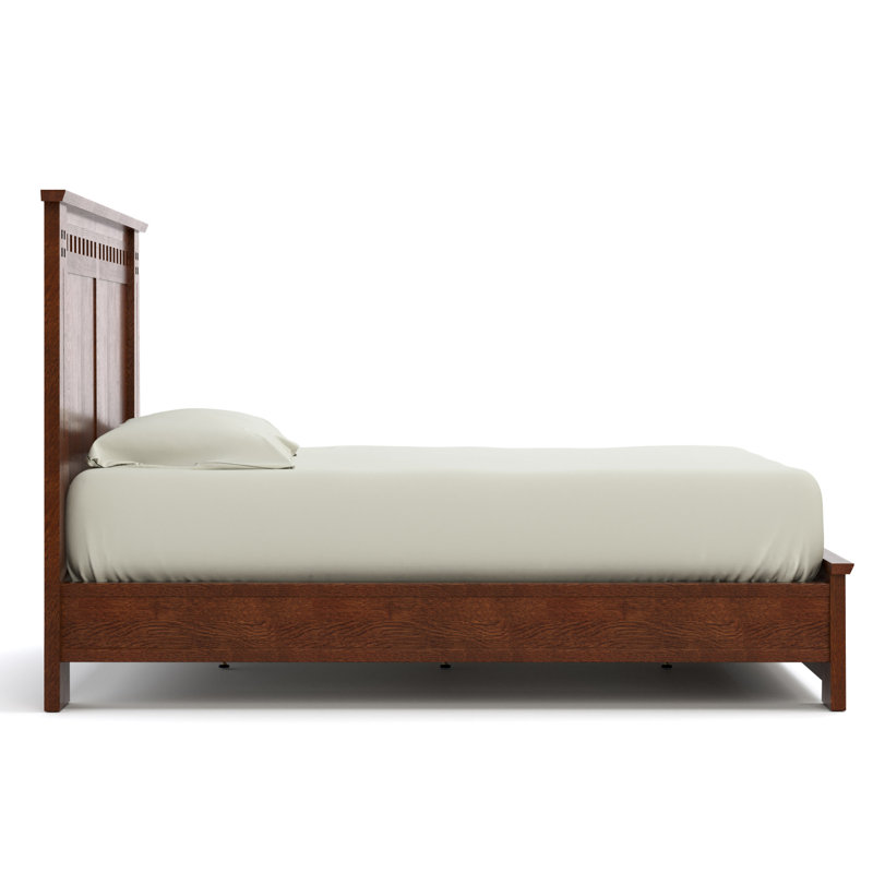 Highlands Solid Wood Low Profile Standard Bed, King, Onondaga