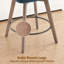 Tabouret de comptoir pivotant 26 po Kishmat-643635080