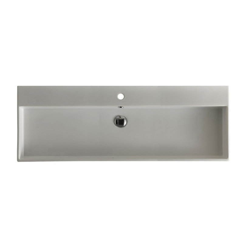 Unlimited Bathroom Sink, Glossy White