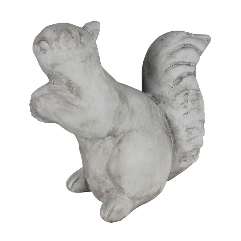 Sculpture Rayko ciment écureuil
