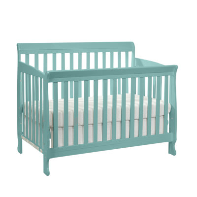 Riley 4-In-1 Convertible Crib Turquoise