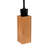 Bath Bliss Plastic Toilet Brush And Holder