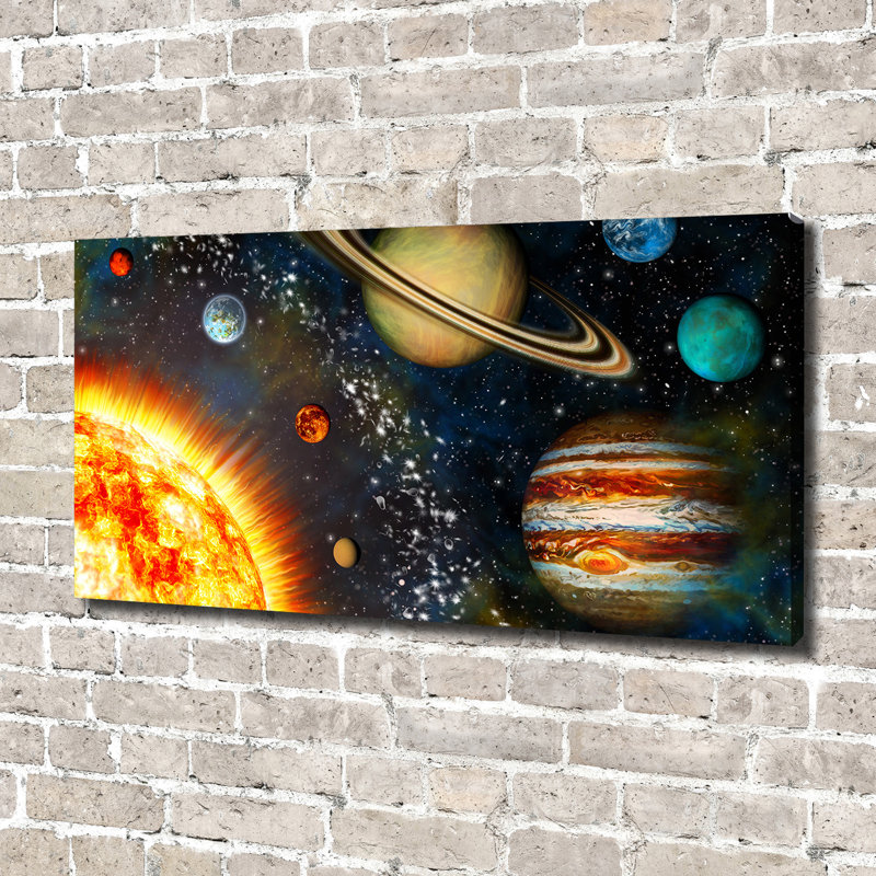 Solar System - Wrapped Canvas Print