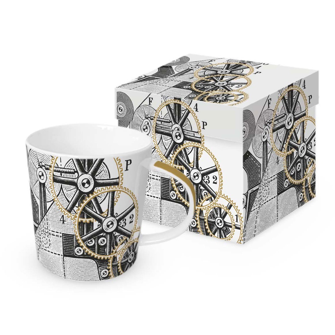 Clockwork Trend Mug in Geschenkbox