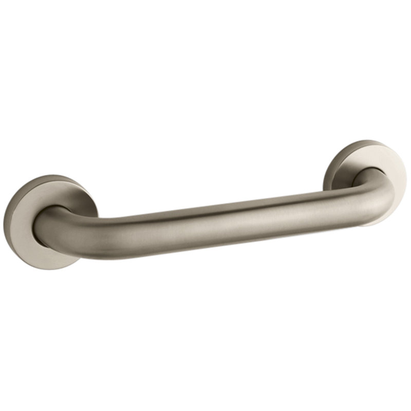 Contemporary Grab Bar, Vibrant Brushed Bronze, 12"W