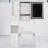 29.2" Small Size Left Drawer Desktop Vanity Table + Cushioned Stool-2102387448