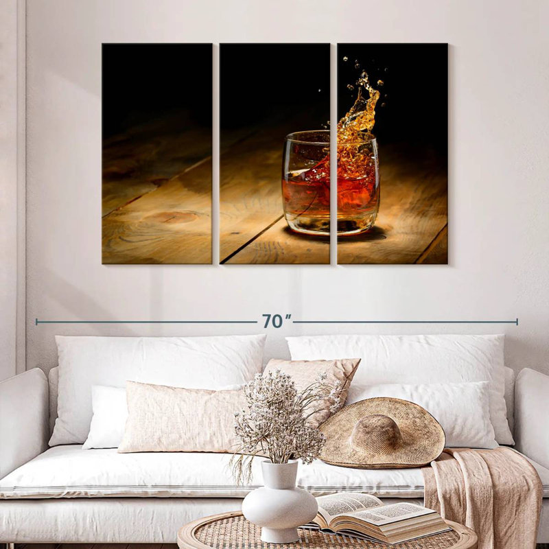 Verre à whisky Yarlin, H 32 po x l 50 po