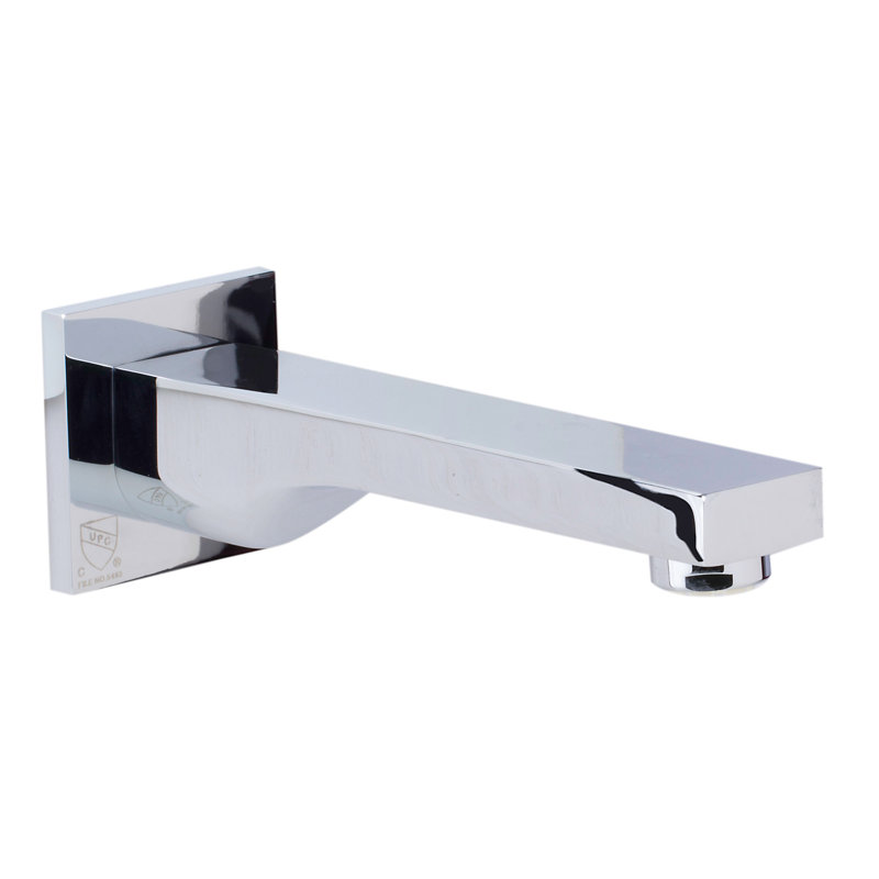 Wall Tub Spout, Polished Chrome