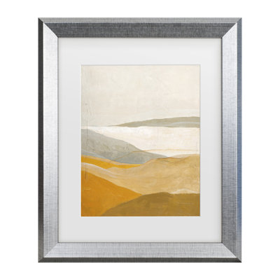 Bolog Design Fabrikken Field Matted Framed Art